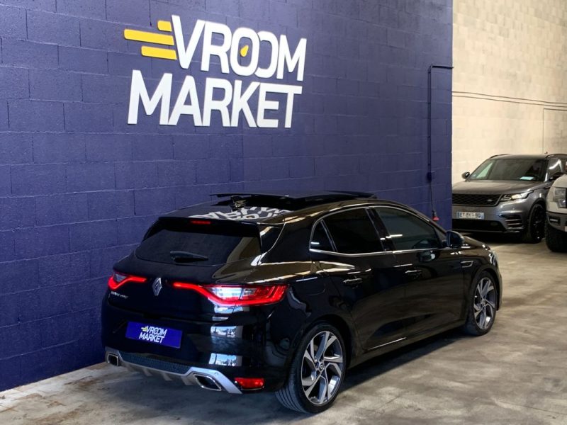  RENAULT MEGANE 4 GT BVA6 1.6 dCi 165ch - Toit ouvrant - Tissu Alcantara - 124 000km  