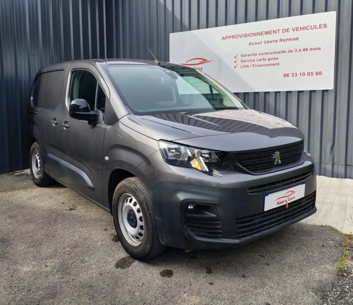 PEUGEOT E-PARTNER Asphalt Standard 136ch (100 kW). Batterie 50 kWh 2022