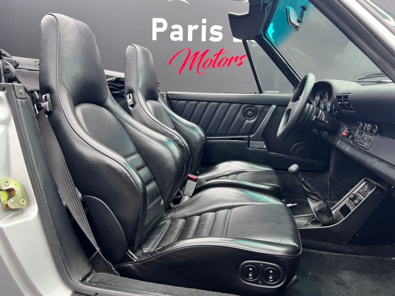 PORSCHE 911 Décapotable 3.3 Turbo (301Cv) 1989