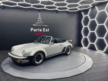 PORSCHE 911 Décapotable 3.3 Turbo (301Cv) 1989