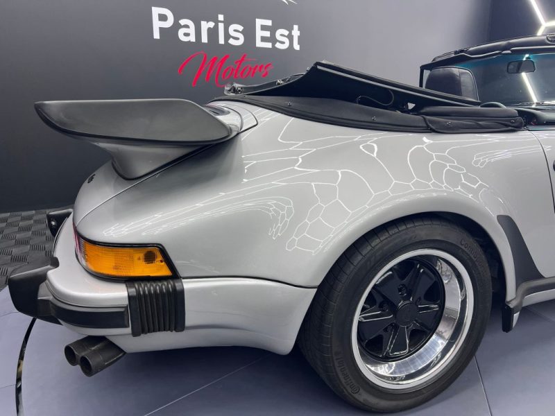 PORSCHE 911 Décapotable 3.3 Turbo (301Cv) 1989