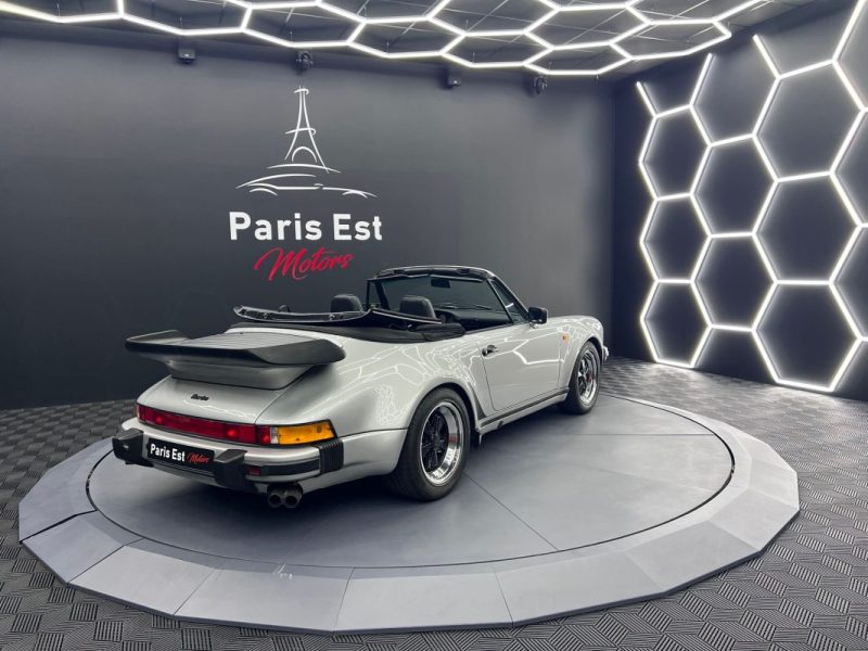 PORSCHE 911 Décapotable 3.3 Turbo (301Cv) 1989