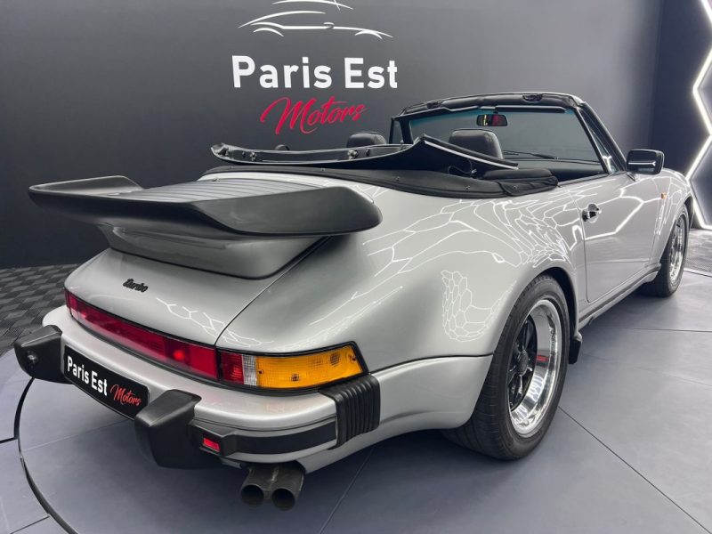 PORSCHE 911 Décapotable 3.3 Turbo (301Cv) 1989