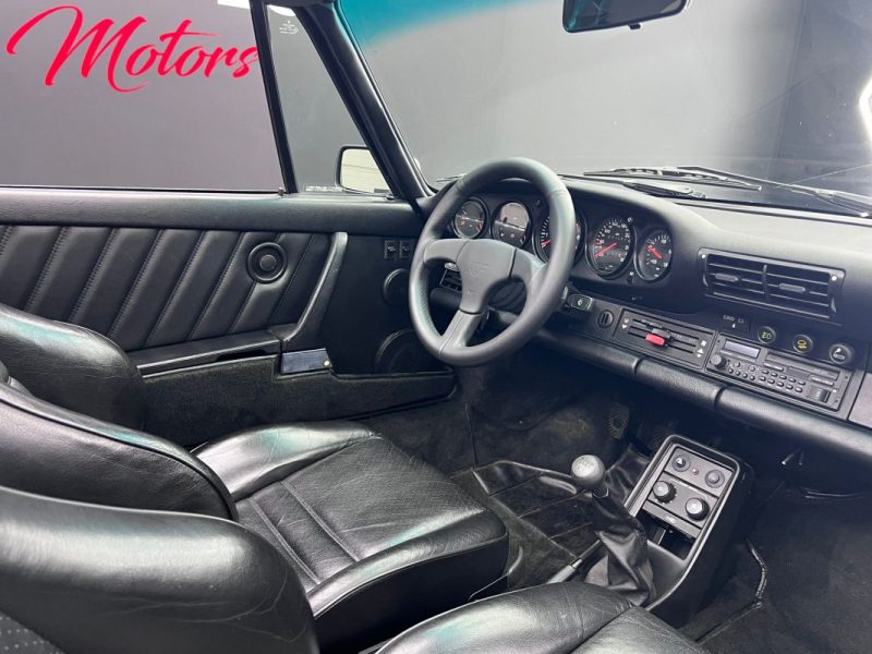 PORSCHE 911 Décapotable 3.3 Turbo (301Cv) 1989