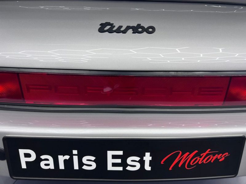 PORSCHE 911 Décapotable 3.3 Turbo (301Cv) 1989