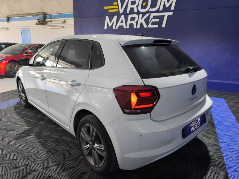 VOLKSWAGEN VW POLO 1.0 TSI 110 Cv - ENTRETIEN A JOUR - CLIM - RADAR AV ET AR  1.0 TSI 110 CARAT 2020