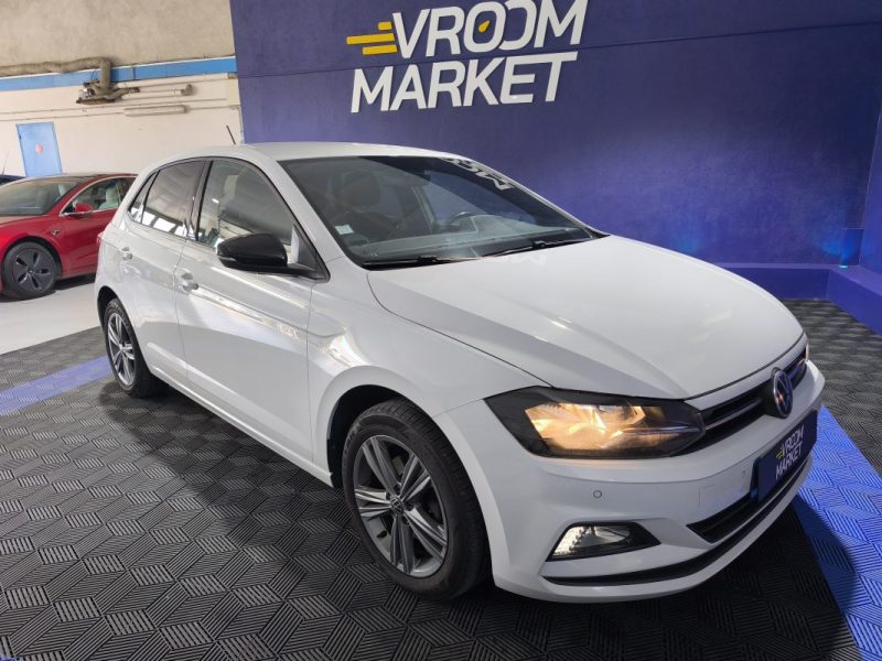 VOLKSWAGEN VW POLO 1.0 TSI 110 Cv - ENTRETIEN A JOUR - CLIM - RADAR AV ET AR  1.0 TSI 110 CARAT 2020