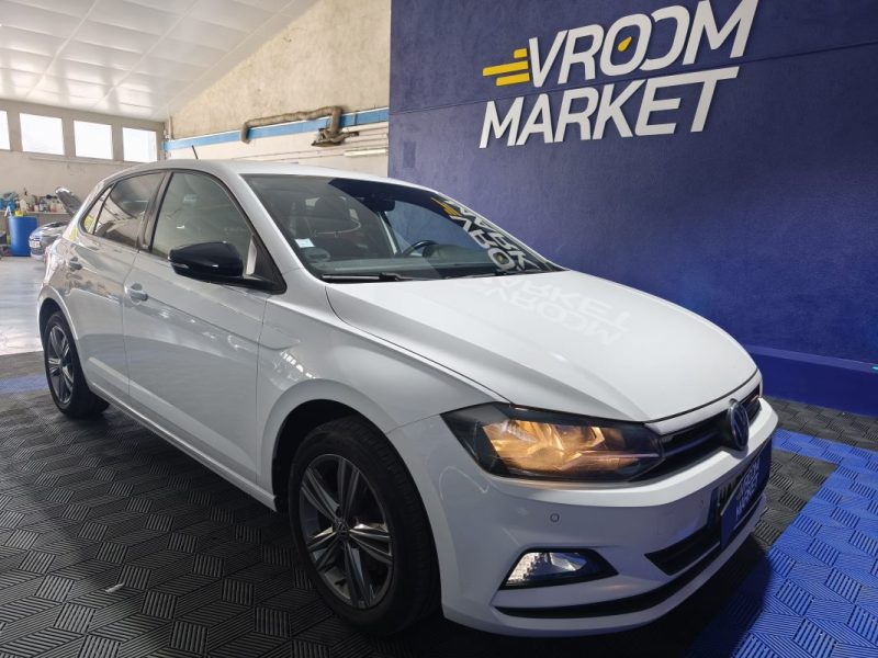 VOLKSWAGEN VW POLO 1.0 TSI 110 Cv - ENTRETIEN A JOUR - CLIM - RADAR AV ET AR  1.0 TSI 110 CARAT 2020