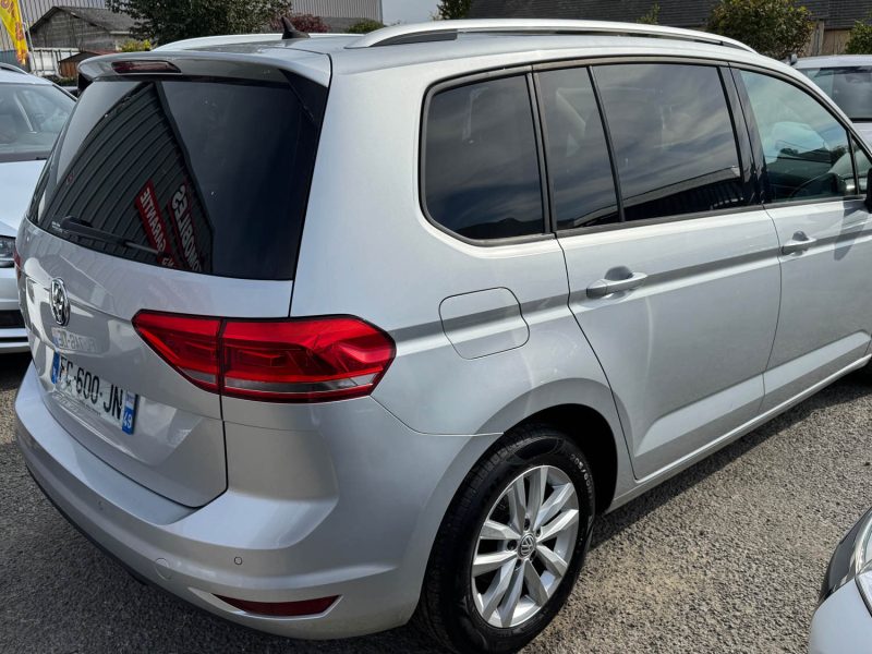 VOLKSWAGEN TOURAN 1.6 TDI 115ch Confortline 7 places TVA 2018