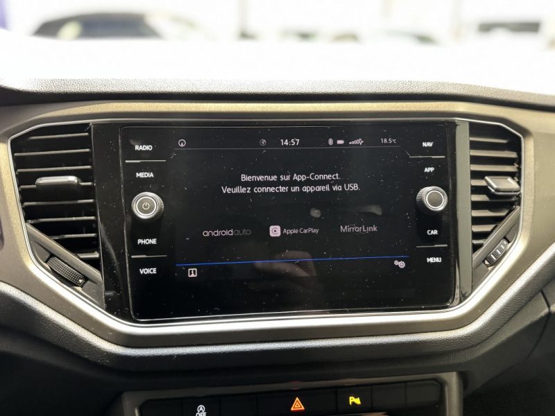 VOLKSWAGEN T-ROC 1.0 TSI 115ch LOUNGE - 1 ERE MAIN / CARPLAY