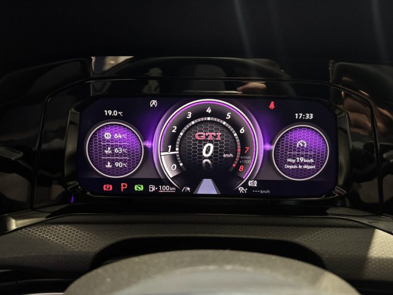 VOLKSWAGEN GOLF 8 GTI 2.0 TSI 245ch DSG7 - T-O/ IMMAT FR 