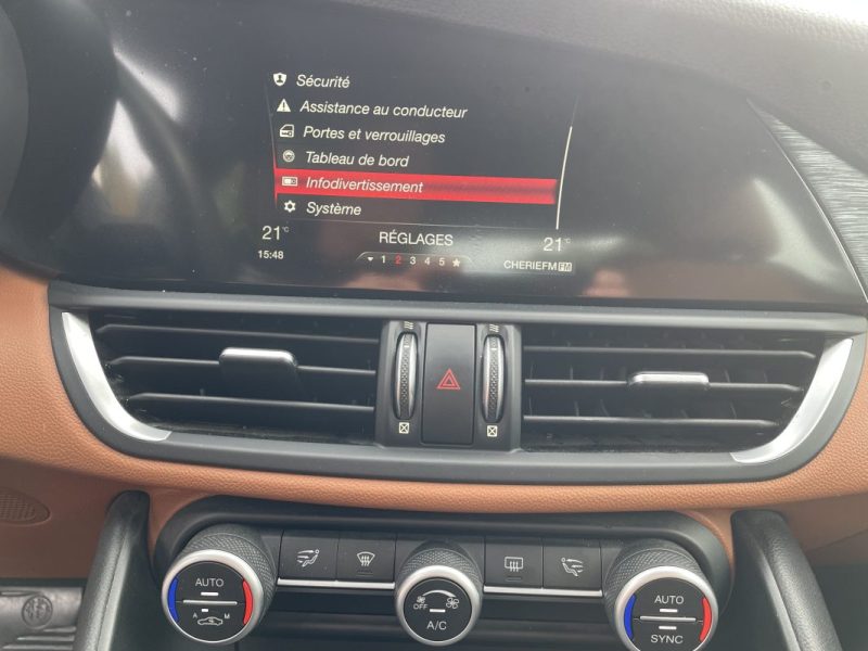 ALFA ROMEO GIULIA 2.2 JTD 136ch AT8  GARANTIE 3/12 MOIS 2019