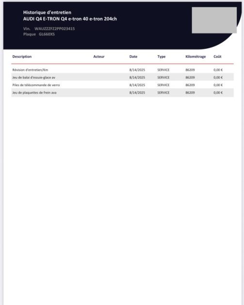 AUDI Q4 40 E-TRON 40 e-tron 204ch 82kwh  2023 SONOS 