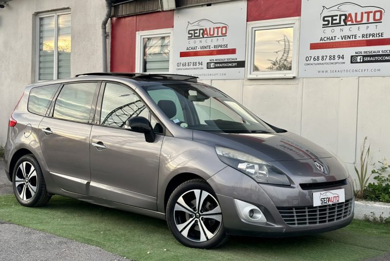 RENAULT GRAND SCENIC III 1.6 DCI 130CV BOSE 7 PLACES / TOIT OUVRANT 2011