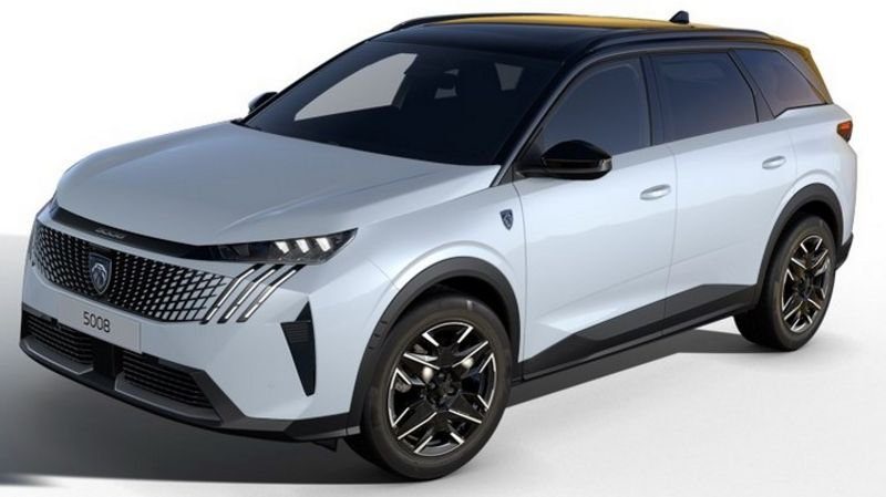 Peugeot 5008 nouveau Hybrid 145 e-dcs6 7pl gt + toit ouvrant + pack 360 vision & drive assist plus