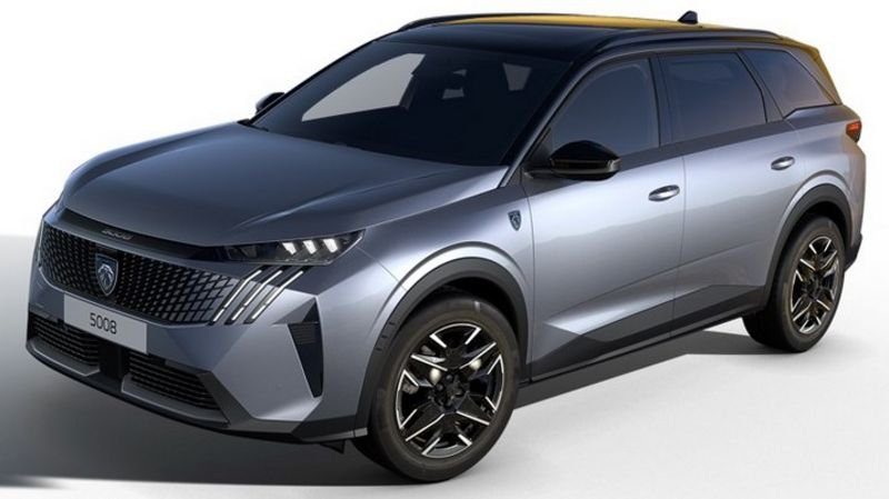 Peugeot 5008 nouveau Hybrid 145 e-dcs6 7pl gt + toit ouvrant + pack 360 vision & drive assist plus