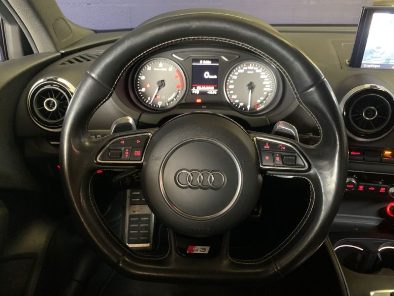 AUDI S3  BERLINE QUATTRO 2.0 TFSI 300ch Stronic6 - Sièges chauffants - Suivie OK  
