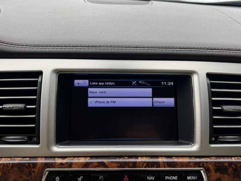 JAGUAR XF PHASE 2 BERLINE 2.2 D 190 Cv BOITE AUTO INTERIEUR CUIR ECRAN GPS TACTILE CRIT AIR 2