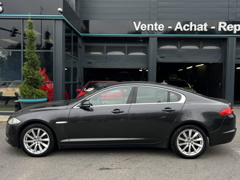 JAGUAR XF PHASE 2 BERLINE 2.2 D 190 Cv BOITE AUTO INTERIEUR CUIR ECRAN GPS TACTILE CRIT AIR 2
