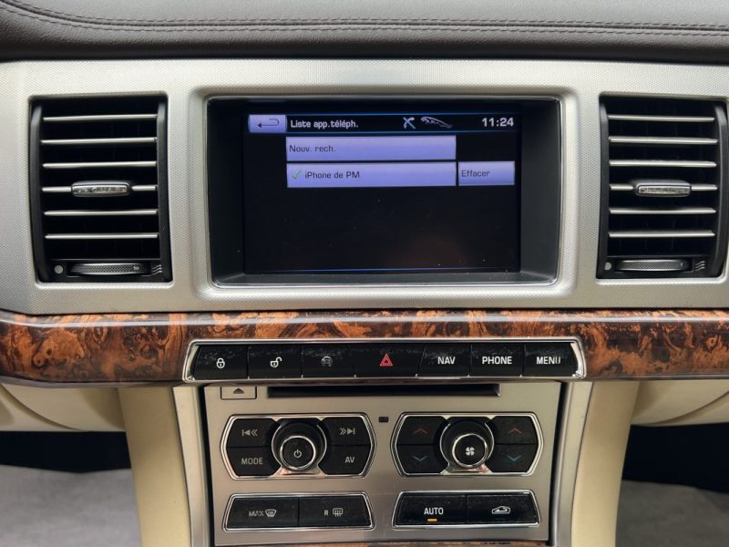 JAGUAR XF PHASE 2 BERLINE 2.2 D 190 Cv BOITE AUTO INTERIEUR CUIR ECRAN GPS TACTILE CRIT AIR 2