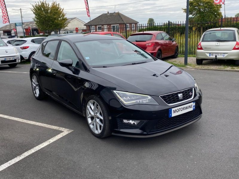 🚗 SEAT LEON 2.0 TDI 150CH FR ✨ 🎥 Caméra de Recul📱 Apple Car Play 🔊 Seat Sound📂 Suivi entretien