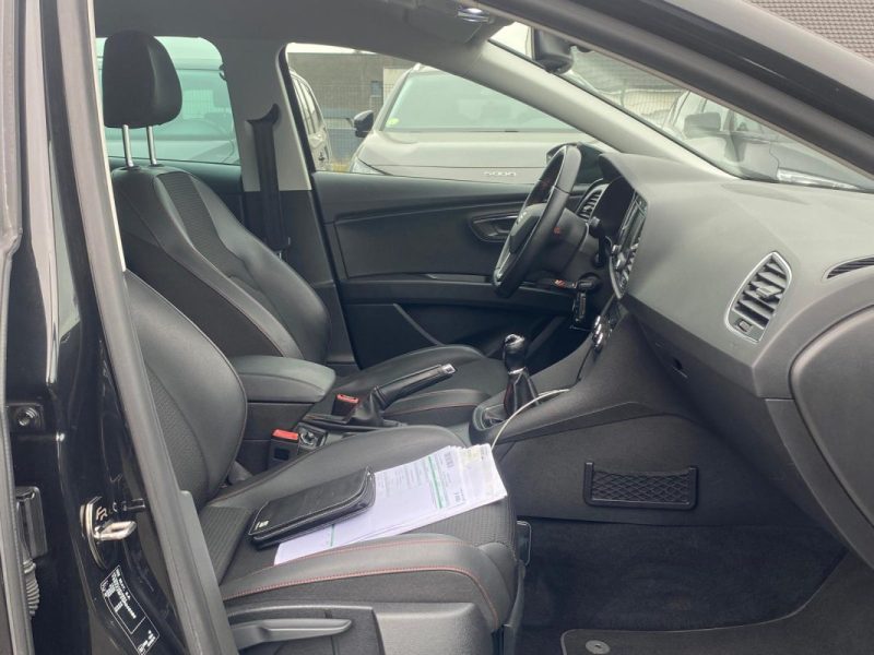🚗 SEAT LEON 2.0 TDI 150CH FR ✨ 🎥 Caméra de Recul📱 Apple Car Play 🔊 Seat Sound📂 Suivi entretien