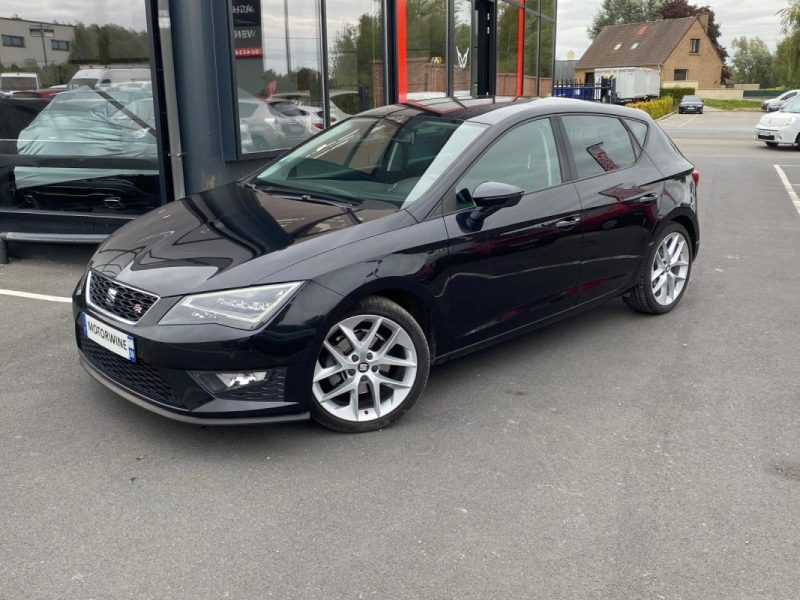 🚗 SEAT LEON 2.0 TDI 150CH FR ✨ 🎥 Caméra de Recul📱 Apple Car Play 🔊 Seat Sound📂 Suivi entretien
