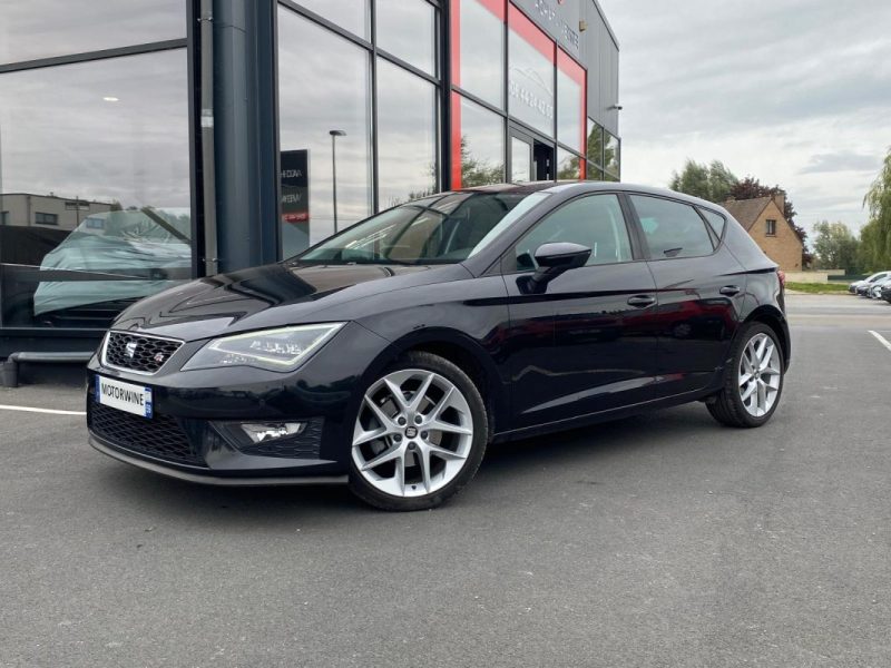 🚗 SEAT LEON 2.0 TDI 150CH FR ✨ 🎥 Caméra de Recul📱 Apple Car Play 🔊 Seat Sound📂 Suivi entretien