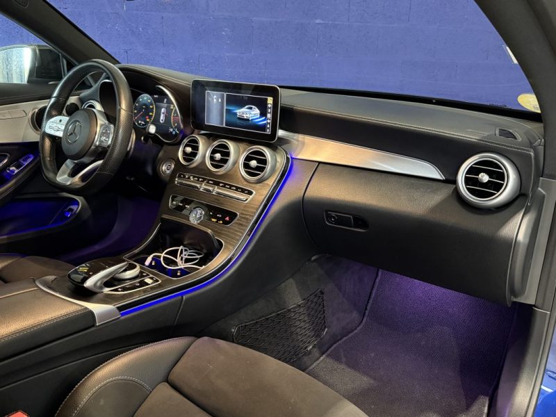 MERCEDES-BENZ CLASSE C (W205) COUPÉ 220 CDI 194CV 9G-TRONIC AMG-LINE - CAMÉRA 360°