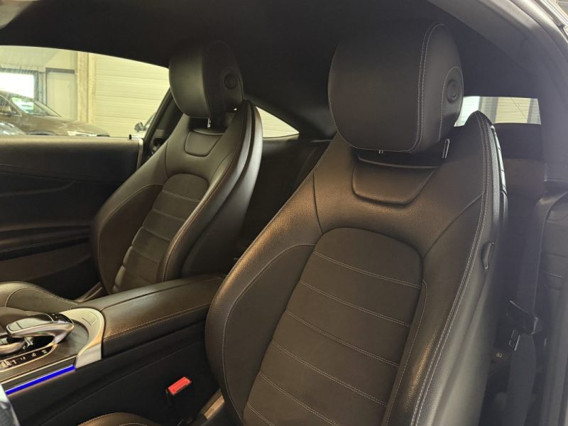 MERCEDES-BENZ CLASSE C (W205) COUPÉ 220 CDI 194CV 9G-TRONIC AMG-LINE - CAMÉRA 360°