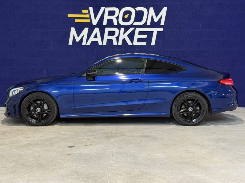 MERCEDES-BENZ CLASSE C (W205) COUPÉ 220 CDI 194CV 9G-TRONIC AMG-LINE - CAMÉRA 360°