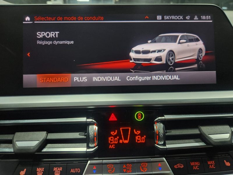 BMW SERIE 3 G21 TOURING 330D XDRIVE 265 M SPORT BVA8*LIVE COCKPIT*H/K* 2020