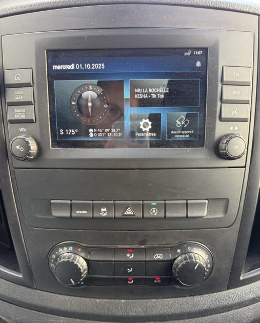 MERCEDES VITO 114 CDI 136 CV MIXTO COMPACT SELECT  9G-TRONIC / ATTELAGE / ORIGINE FRANCE 2020