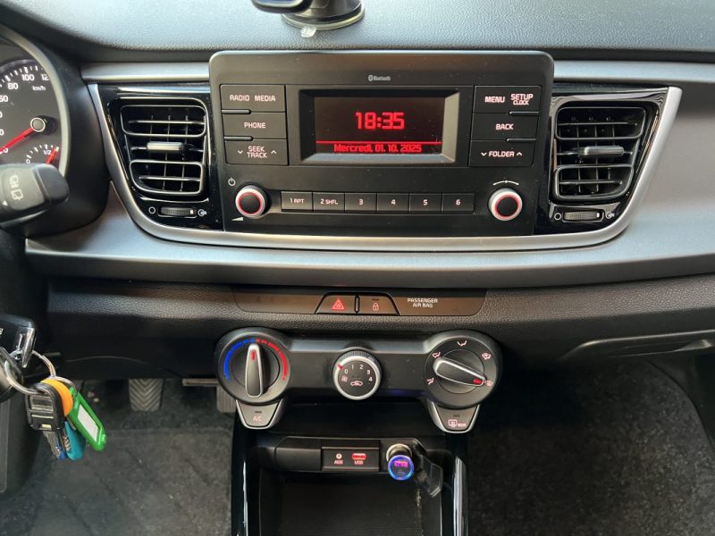 KIA RIO 1.0 T-GDI 100CH ISG ACTIVE 2018