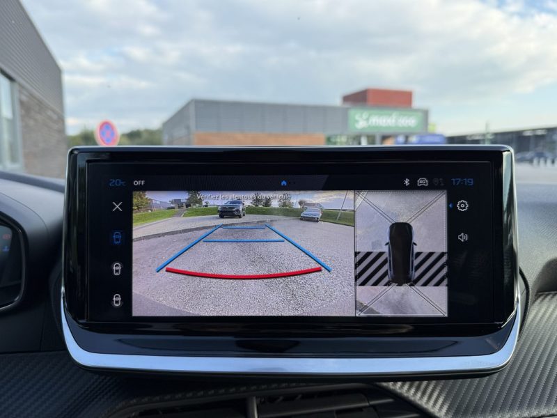 PEUGEOT 208 HYBRID 110 E-DCS6 ALLURE + ANGLES MORTS + NAVI 2025