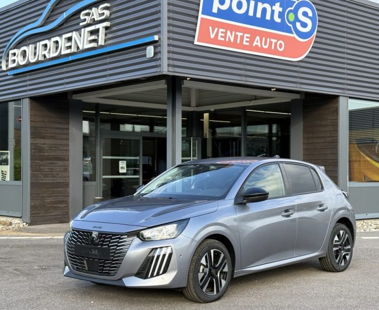 PEUGEOT 208 HYBRID 110 E-DCS6 ALLURE + ANGLES MORTS + NAVI 2025