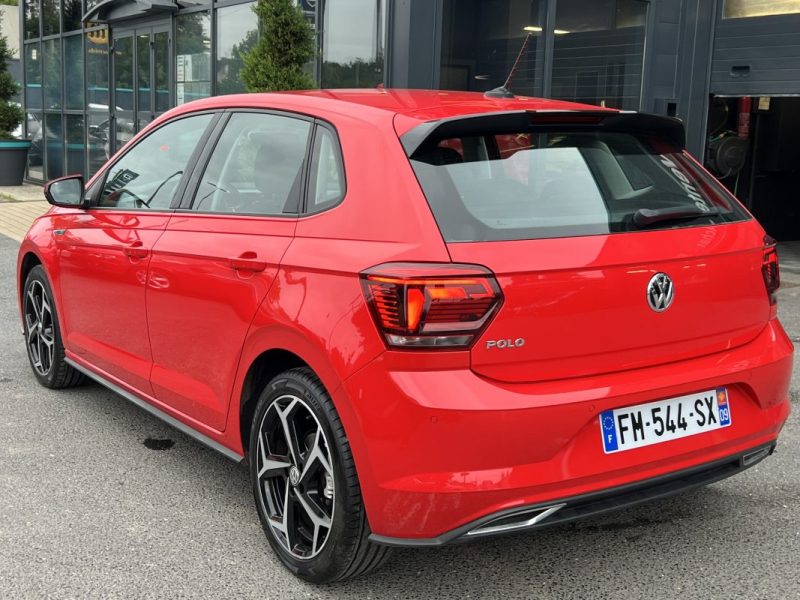 VOLKSWAGEN POLO 6 IV R-LINE 1.0 TSI 115 Cv BOITE AUTO / APPLE CARPLAY & ANDROID - GARANTIE 1 AN