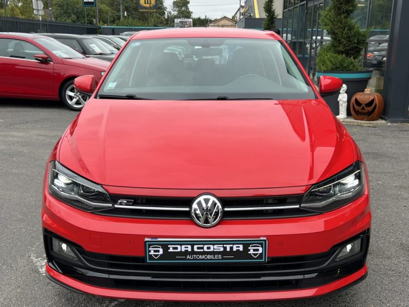 VOLKSWAGEN POLO 6 IV R-LINE 1.0 TSI 115 Cv BOITE AUTO / APPLE CARPLAY & ANDROID - GARANTIE 1 AN