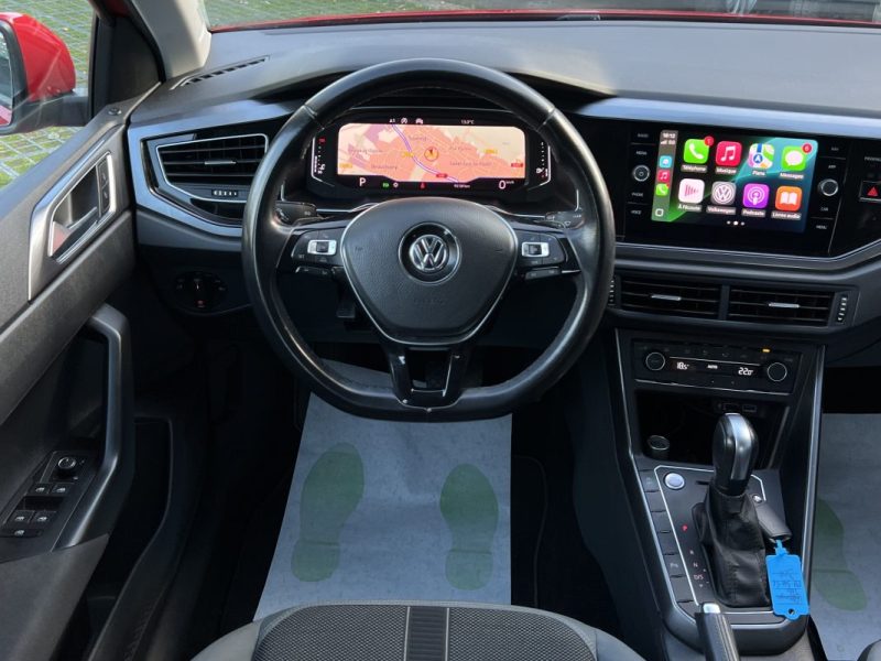 VOLKSWAGEN POLO 6 IV R-LINE 1.0 TSI 115 Cv BOITE AUTO / APPLE CARPLAY & ANDROID - GARANTIE 1 AN