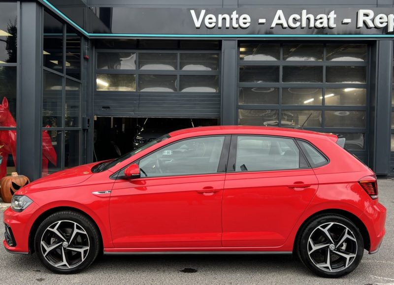 VOLKSWAGEN POLO 6 IV R-LINE 1.0 TSI 115 Cv BOITE AUTO / APPLE CARPLAY & ANDROID - GARANTIE 1 AN