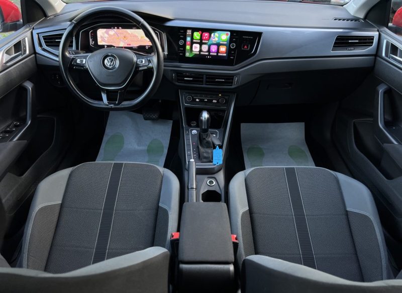 VOLKSWAGEN POLO 6 IV R-LINE 1.0 TSI 115 Cv BOITE AUTO / APPLE CARPLAY & ANDROID - GARANTIE 1 AN