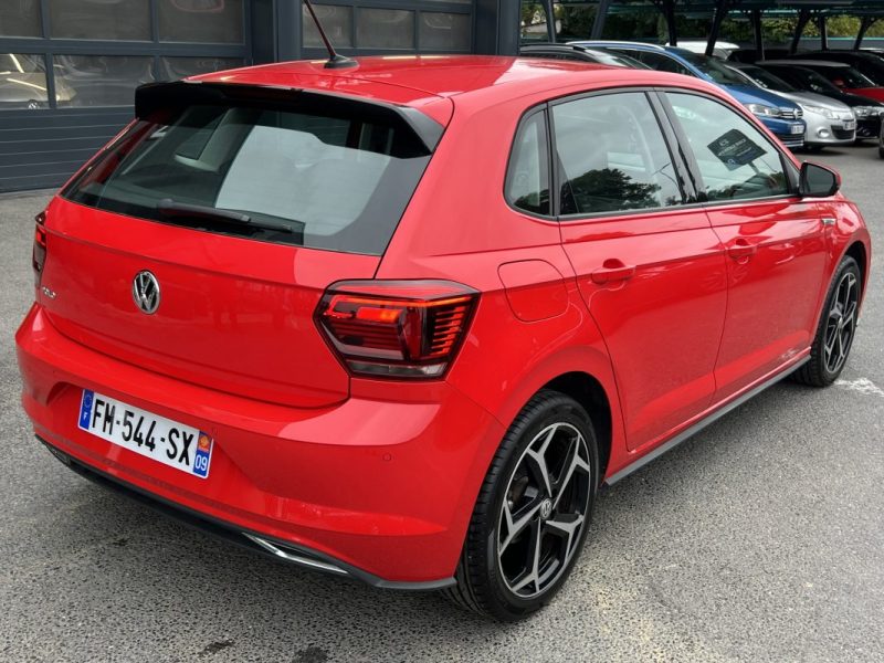 VOLKSWAGEN POLO 6 IV R-LINE 1.0 TSI 115 Cv BOITE AUTO / APPLE CARPLAY & ANDROID - GARANTIE 1 AN