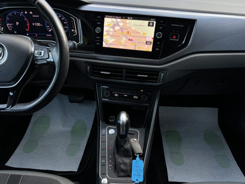 VOLKSWAGEN POLO 6 IV R-LINE 1.0 TSI 115 Cv BOITE AUTO / APPLE CARPLAY & ANDROID - GARANTIE 1 AN