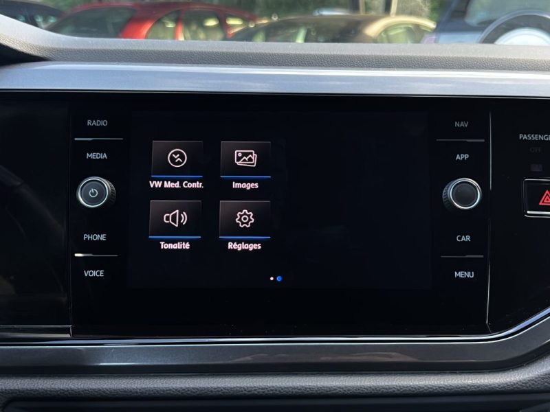 VOLKSWAGEN POLO 6 IV R-LINE 1.0 TSI 115 Cv BOITE AUTO / APPLE CARPLAY & ANDROID - GARANTIE 1 AN