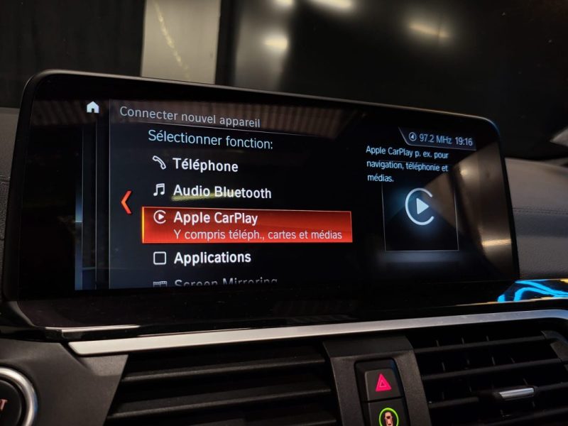 BMW X3 XDRIVE20DA 190CH LUXURY TOIT OUVRANT / APPLE CARPLAY / SIEGES ELECTRIQUES  2019