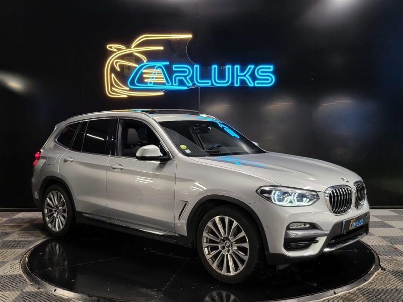 BMW X3 XDRIVE20DA 190CH LUXURY TOIT OUVRANT / APPLE CARPLAY / SIEGES ELECTRIQUES  2019