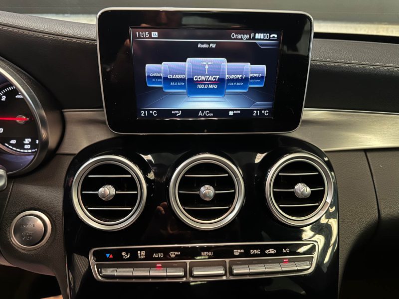 MERCEDES CLASSE C 220 d BLUETEC SPORTLINE 9G-TRONIC TOIT PANORAMIQUE