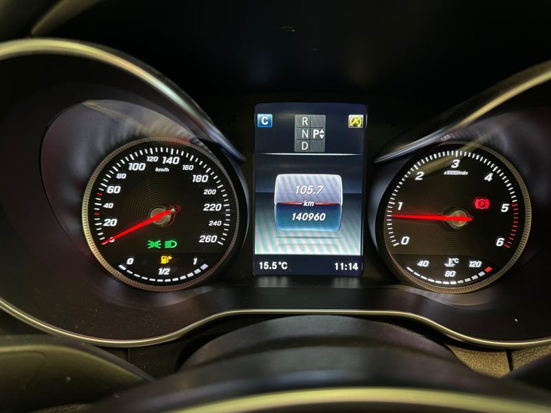 MERCEDES CLASSE C 220 d BLUETEC SPORTLINE 9G-TRONIC TOIT PANORAMIQUE