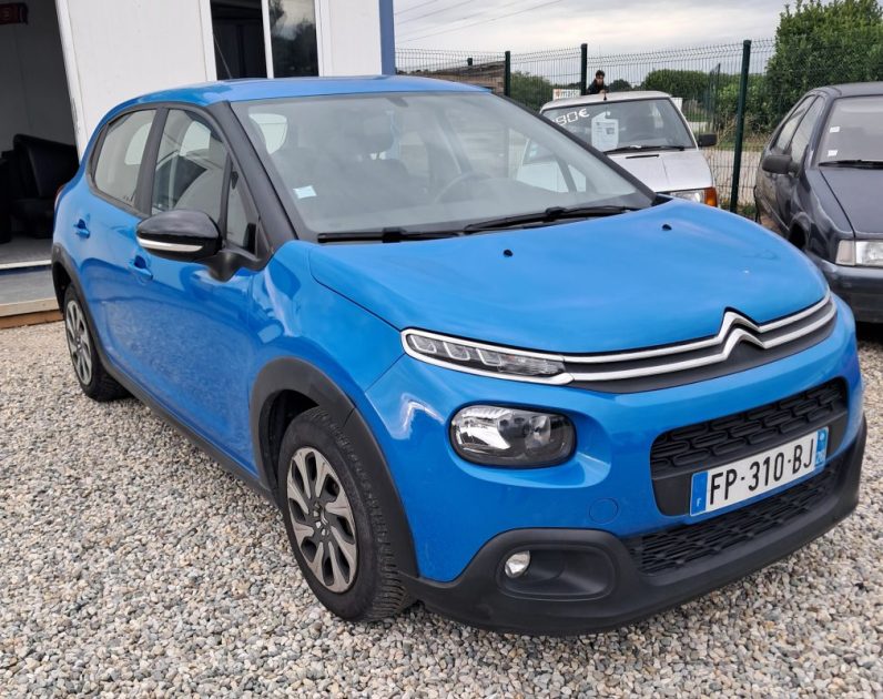 CITROEN C3 BLUEHDI 100CH GRAPHIC S&S E6.D-TEMP BVM5 2020