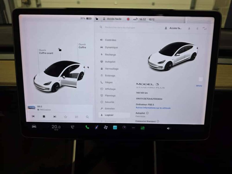 TESLA MODEL 3 SR+ / ATTELAGE 